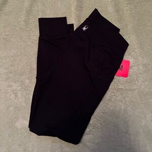 NWT Spyder jogger style leggings sz M